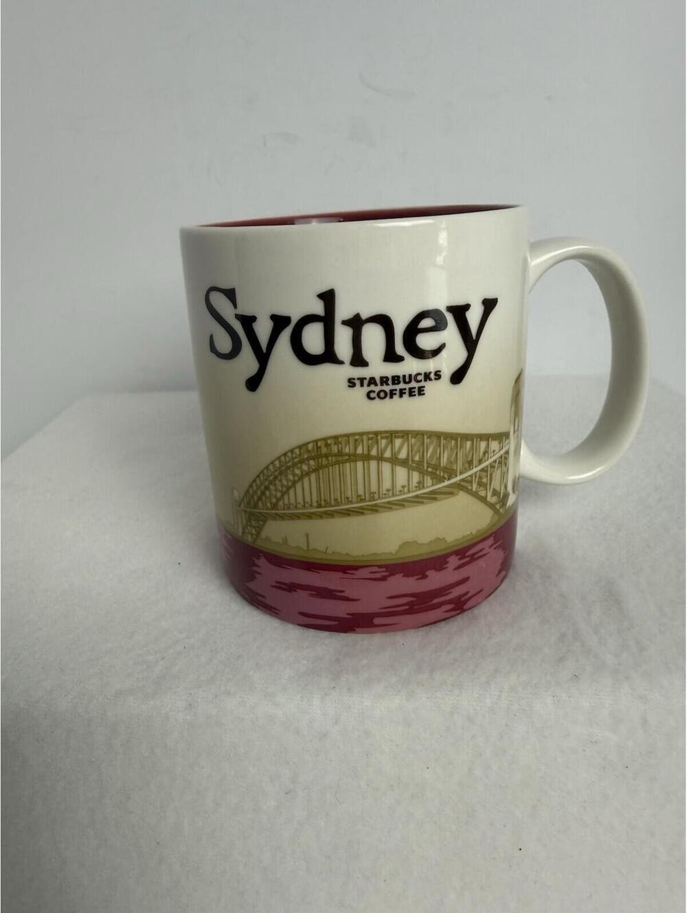 Starbucks Sydney 2009 Global Icon City Coffee Mug Cup Collector 16 oz Australia